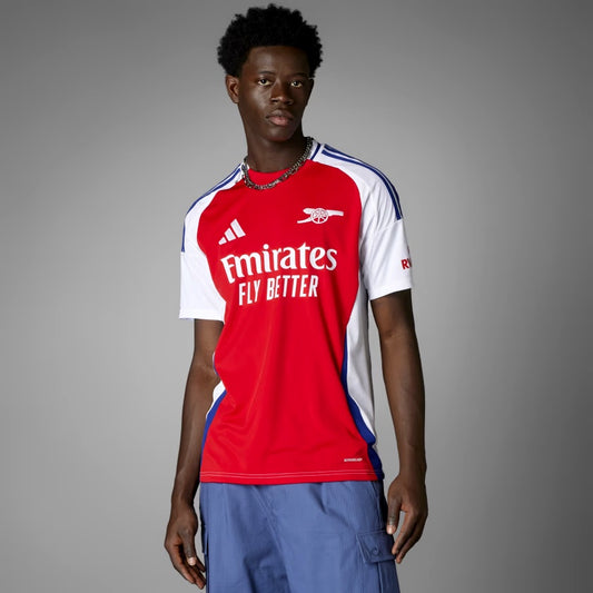 adidas Arsenal FC 24-25 Home Jersey - Better Scarlet / White
