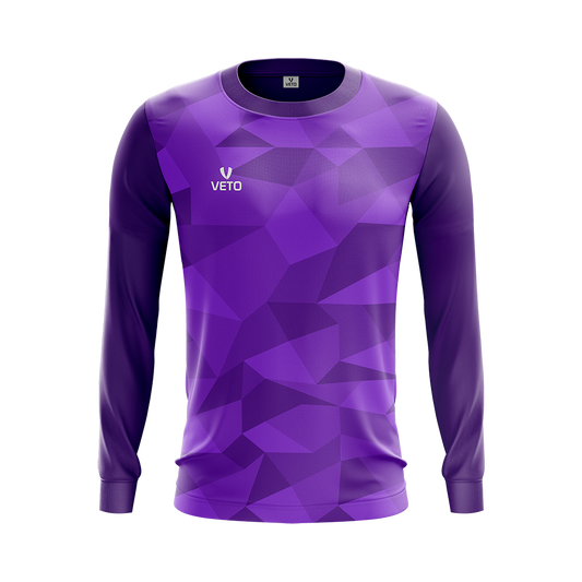 Goalkeeper Jersey - Purple Long Sleeve