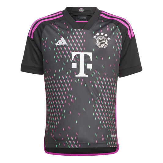 adidas FC Bayern Munich 23-24 Jr Away Jersey - Black